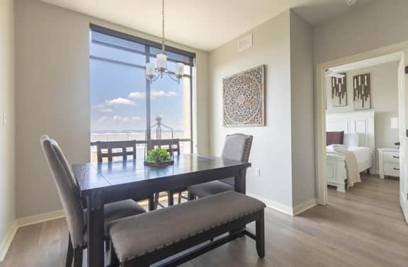 Luxurious Top Floor 2 Br 2 Ba Downtown Corner Condo- 604